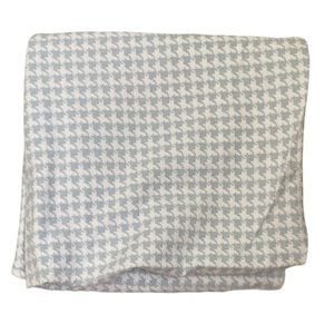 Boppy blanket cotton swaddle in blue and white Size OS